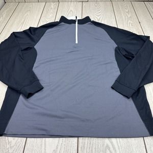 FootJoy‎ 1/4 Zip Long Sleeve Shirt Golf Performance Nylon Spandex Men's Large
